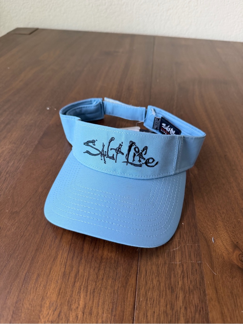 Salt Life Sky Blue Embroidered Visor
